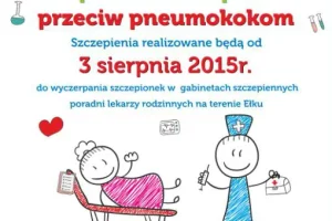 Bezpłatne szczepienia przeciw Pneumokokom