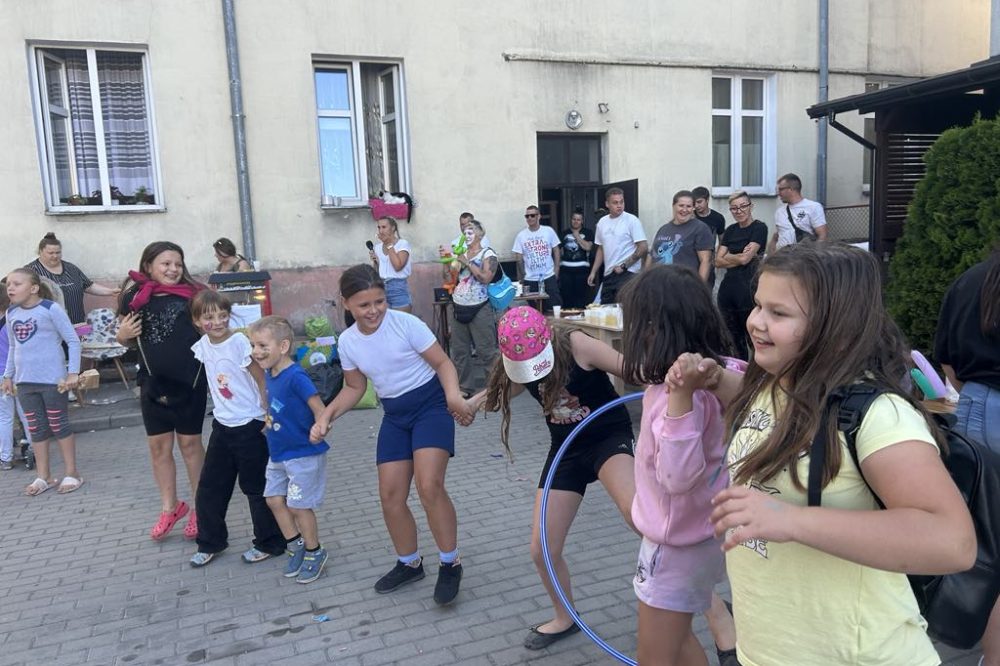 Piknik podwórkowy przy ul. Chopina