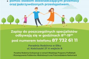 Z okazji Dnia Zdrowia Psychicznego – przypominamy o dostępnych formach wsparcia w Ełku