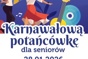 Karnawałowa potańcówka dla seniorów
