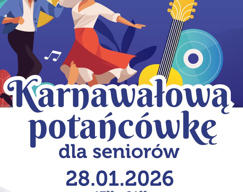 Karnawałowa potańcówka dla seniorów